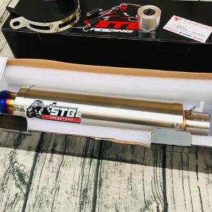 LON PÔ INOX STB 2018 CHO SUZUKI RAIDER FU-FI - SONIC - WINER - EX