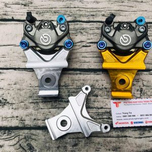 Pát heo sau Brembo 2 pis đối xứng - Suzuki Satria Fi - Raider Fu-Fi