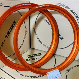 Niềng Excel màu cam - Orange. Niềng Takasago Excel Rim Asia