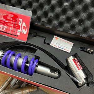 Phuộc RCB DB2 Line tím gắn suzuki raider fi